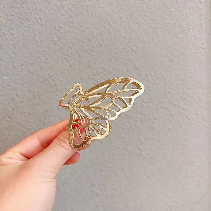 Elegant Butterfly Hair Claws