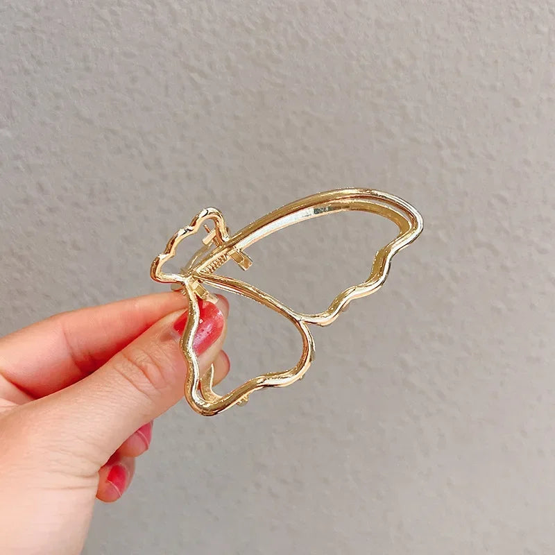 Elegant Butterfly Hair Claws
