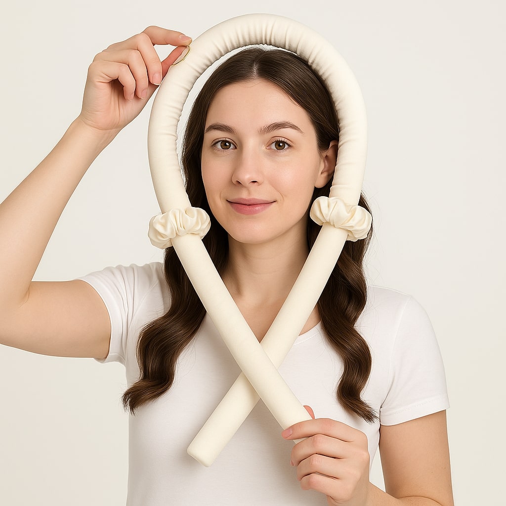 Heatless Curling Rod Headband