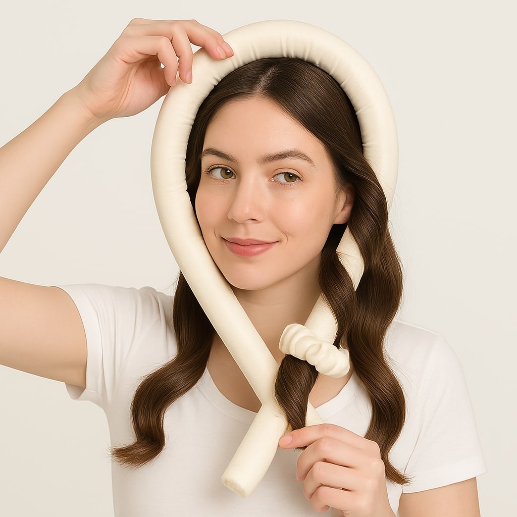 Heatless Curling Rod Headband