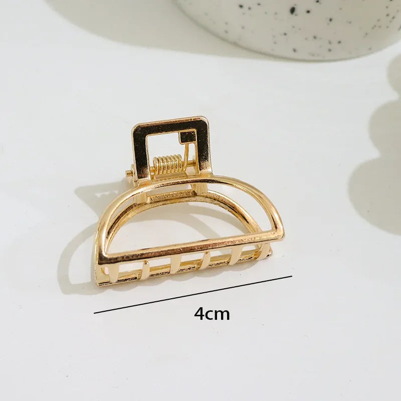 Gold Hair Claws Small (4.5cm)
