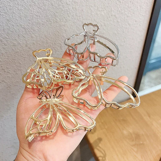 Elegant Butterfly Hair Claws