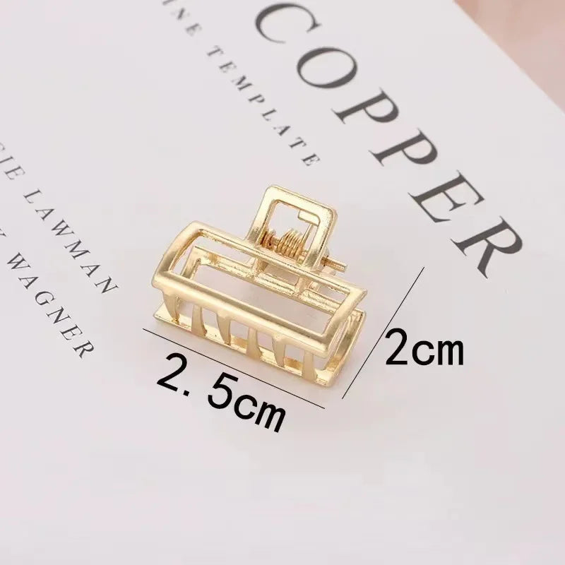 Gold Hair Claws Small (4.5cm)