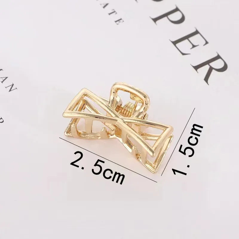 Gold Hair Claws Small (4.5cm)