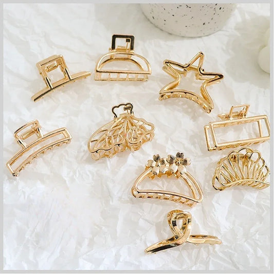 Gold Hair Claws Small (4.5cm)