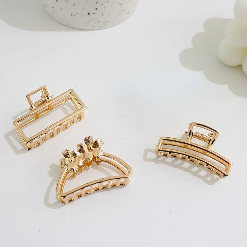 Gold Hair Claws Small (4.5cm)