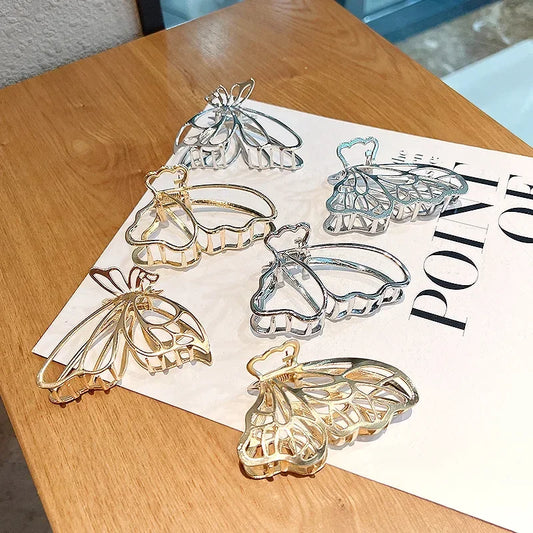 Elegant Butterfly Hair Claws