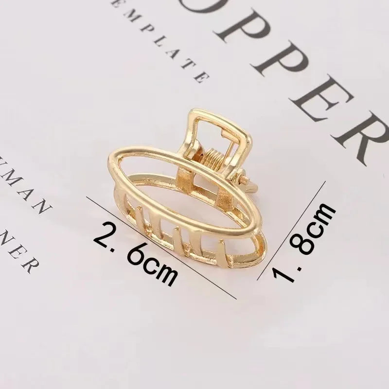 Gold Hair Claws Small (4.5cm)