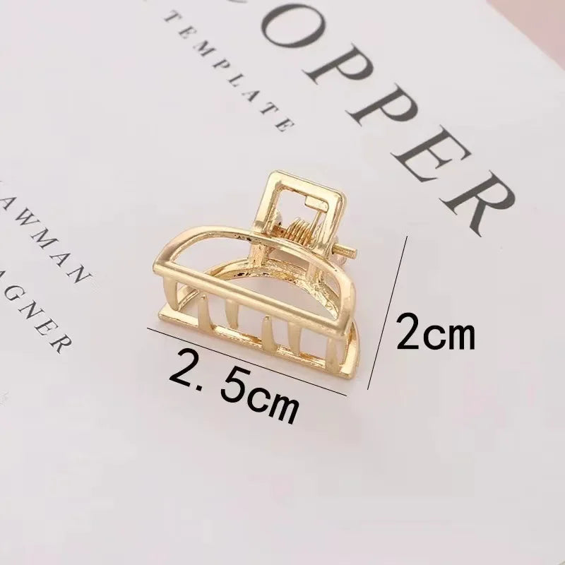 Gold Hair Claws Small (4.5cm)
