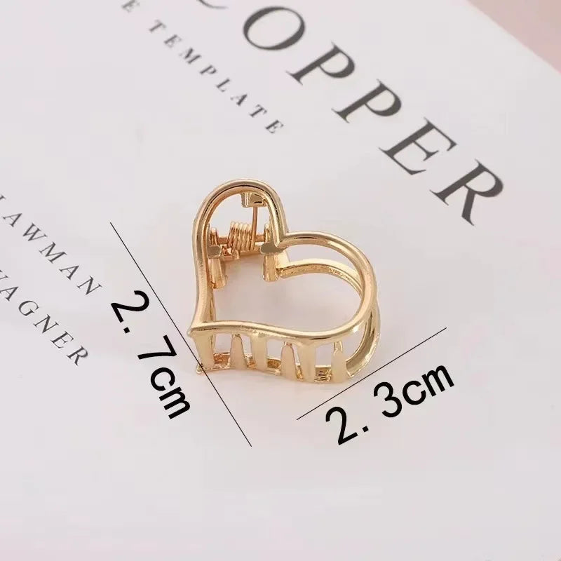 Gold Hair Claws Small (4.5cm)